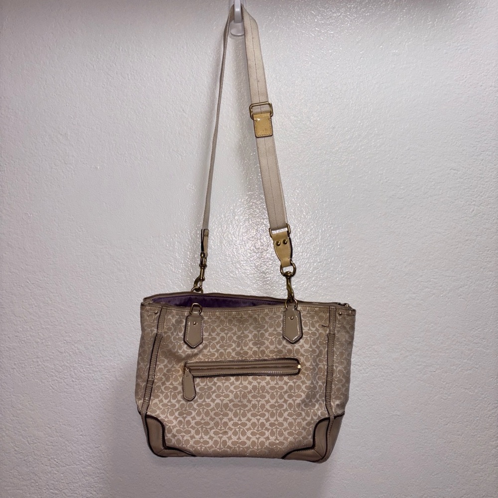 Metallic Coach Bag